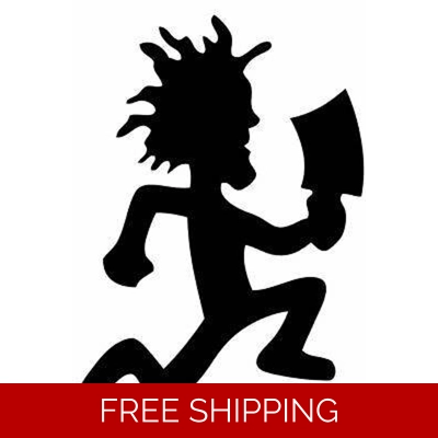 ICP Insane Clown Posse Hatchet Man Die Cut Vinyl Decal sticker ICP Insane Clown Posse Hatchet Man Die Cut Vinyl Decal sticker